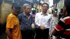 Phó thủ tướng Vũ Đức Đam bất ngờ thị sát Hãng phim truyện Việt Nam
