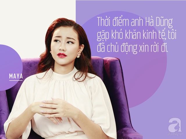maya trong luc anh ha dung gap kho khan kinh te toi da chu dong ra di