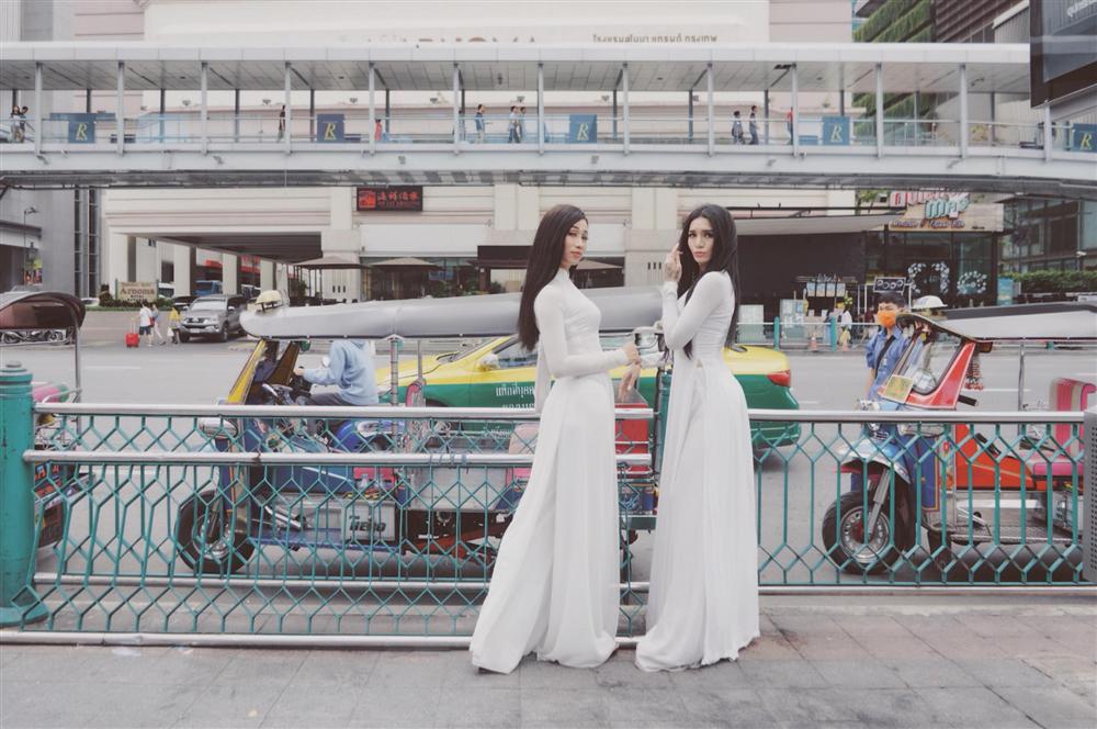 di dam cuoi kim nha bb tran hai trieu tranh thu cho ra lo bo anh ao dai chat lu tai thai lan