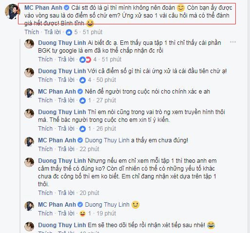 mc phan anh tiet lo ly do mai ngo duoc vao vong sau
