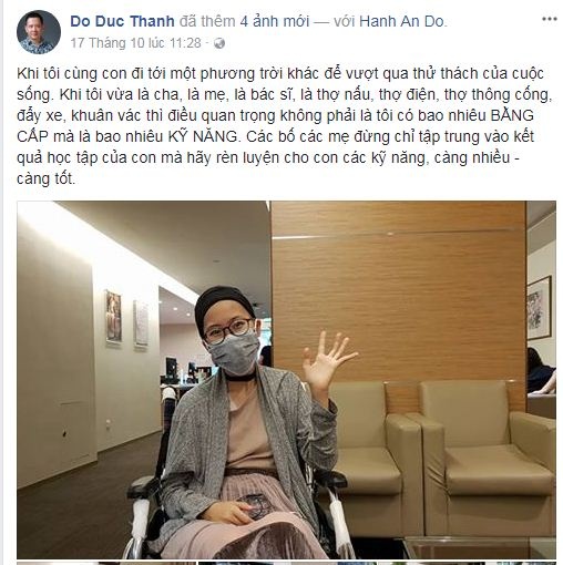 dao dien do duc thanh nhung bo phim de doi va cau chuyen ve nguoi cha co con gai bi ung thu mau