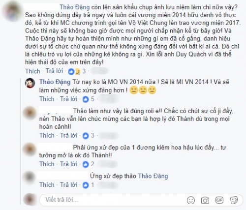 dang thu thao tu bo vuong mien hoa hau dai duong 2014 sau lum xum voi btc