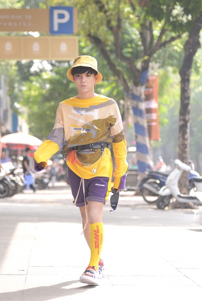 thanh chui ban hang online norin pham dien street style chat lu trong khuon kho tuan le thoi trang