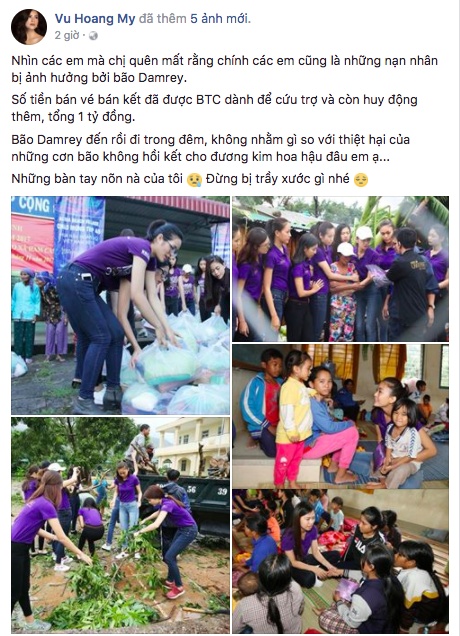 tu chia se cua a hau hoang my quoc sac thi lay gi len lam dau