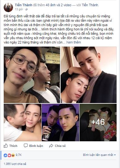 cap dong tinh nam dep nhat ha thanh bat ngo yeu tro lai sau khi tuyen bo chia tay