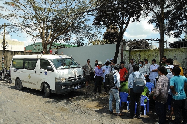 vu ro ri khi amoniac cong an khang dinh la su co an toan lao dong