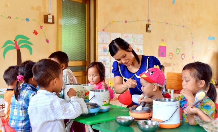 chi phi cham tre 3 thang tuoi o lop het khoang 35 trieu dongthang
