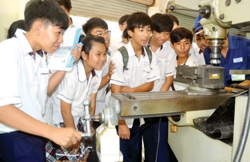 go kho cho cong tac huong nghiep phan luong hoc sinh