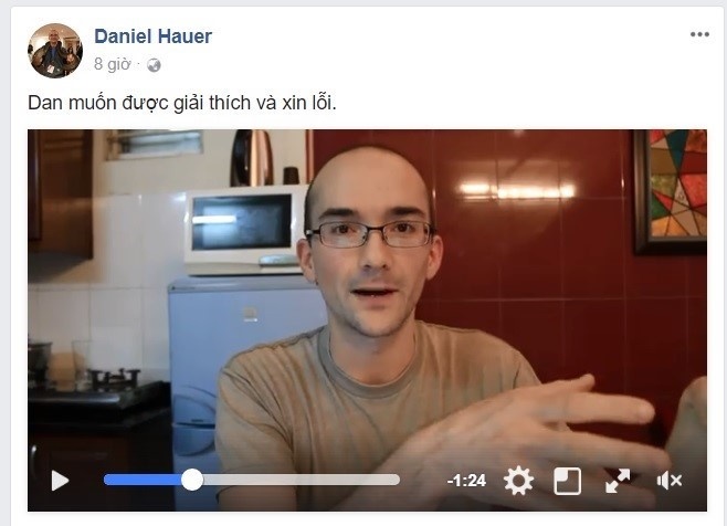 daniel hauer thua nhan lien tiep sai lam muon xin loi nguoi dan viet nam sau phat ngon noi toi tuong giap