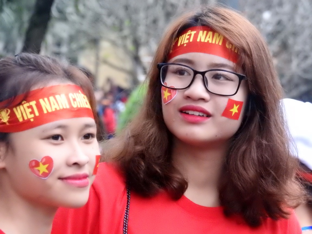muon sac thai cua sinh vien khi xem u23 viet nam da chung ket