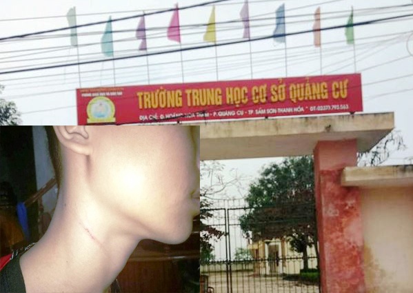 phong gddt tp sam son khong co chuyen thay hieu truong bop co hoc sinh