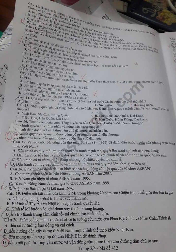 de thi thu thpt quoc gia 2019 mon lich su so gddt bac ninh