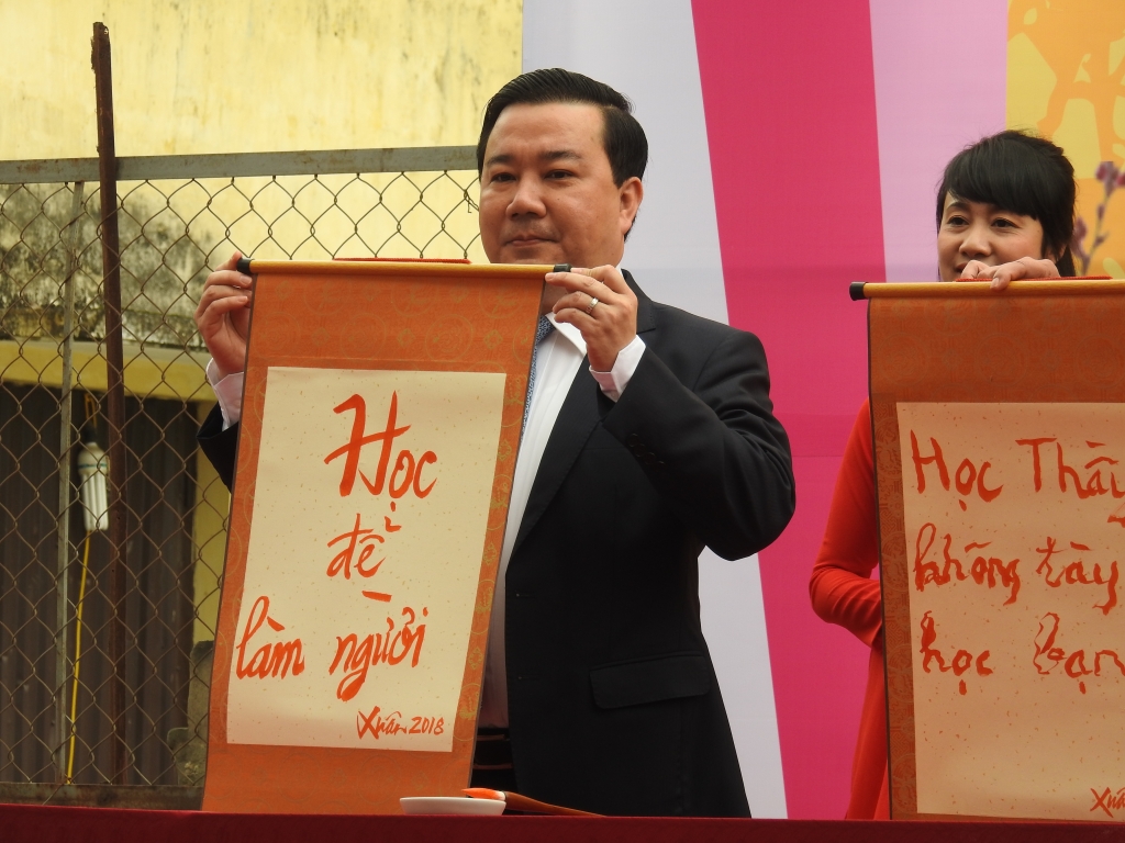 Hà Nội khai bút đầu xuân 2018 với 6 thông điệp ý nghĩa ha noi khai but dau xuan 2018 voi 6 thong diep y nghia
