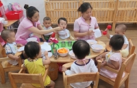 ung vien tho o voi thong tin tuyen giao vien mam non