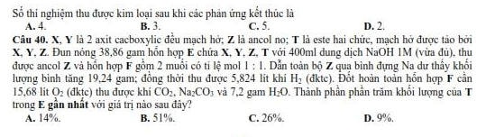 de thi thu thpt quoc gia 2019 mon hoa hoc lien ket 8 truong thpt chuyen dong bang song hong