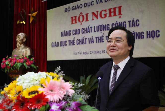 Bộ trưởng Phùng Xuân Nhạ: Bỏ ngay tư duy giáo dục thể chất là môn phụ bo truong phung xuan nha bo ngay tu duy giao duc the chat la mon phu