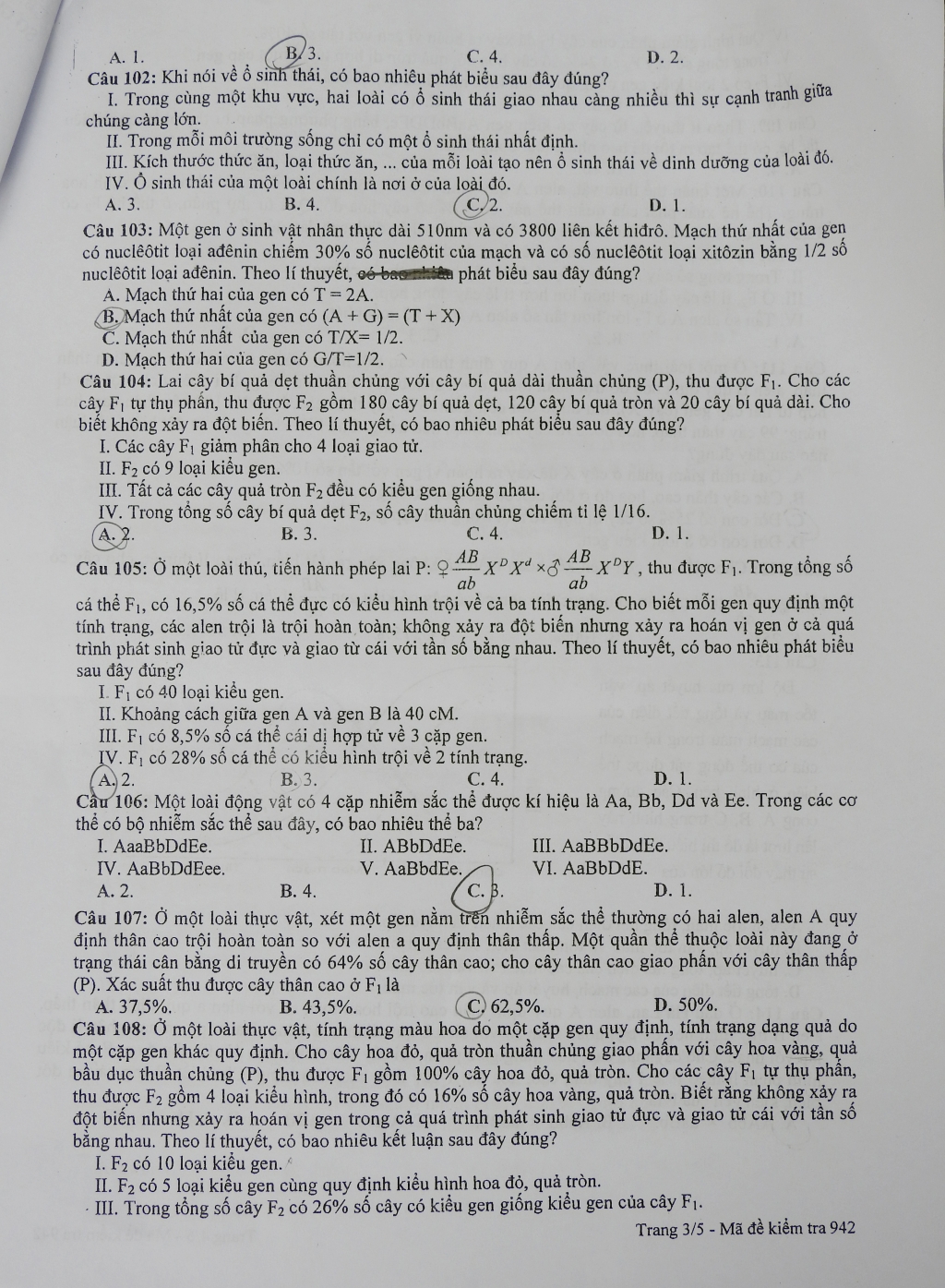 khoang 20 cau hoi lop 11 trong de thi khao sat to hop khtn thi sinh mong qua diem 5