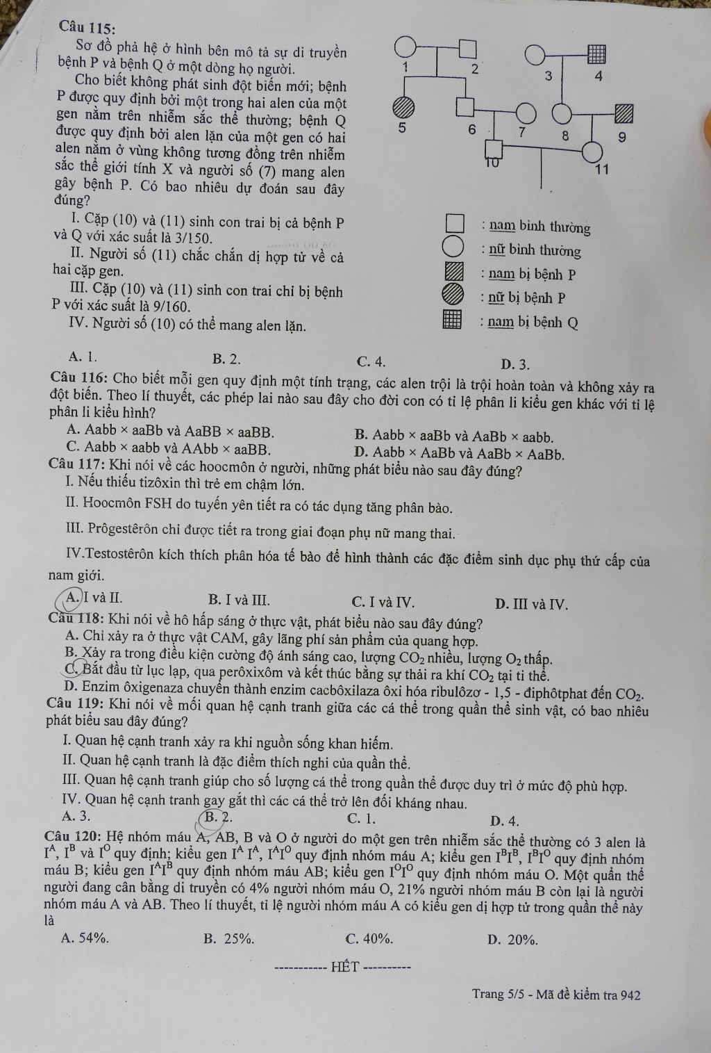 khoang 20 cau hoi lop 11 trong de thi khao sat to hop khtn thi sinh mong qua diem 5