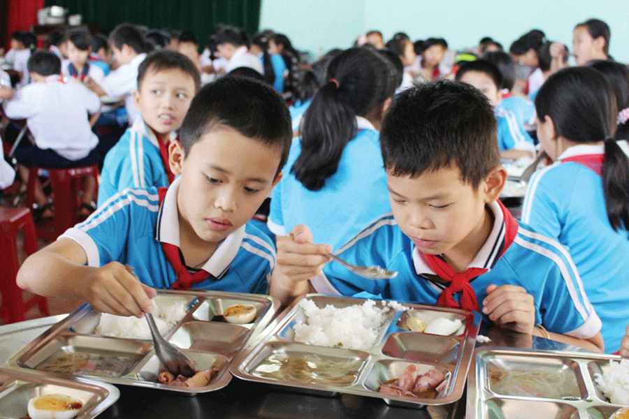 tp hcm ra soat viec cung cap bua an cho hoc sinh