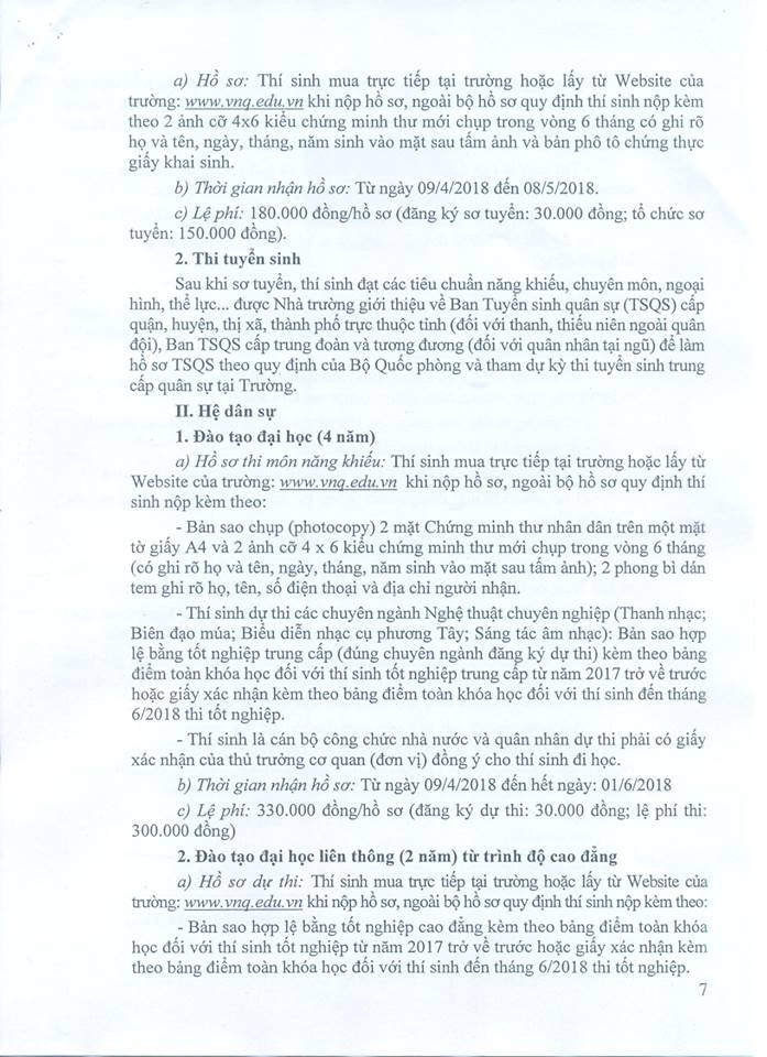 hoc nganh bao chi dh van hoa nghe thuat quan doi co duoc mien giam hoc phi