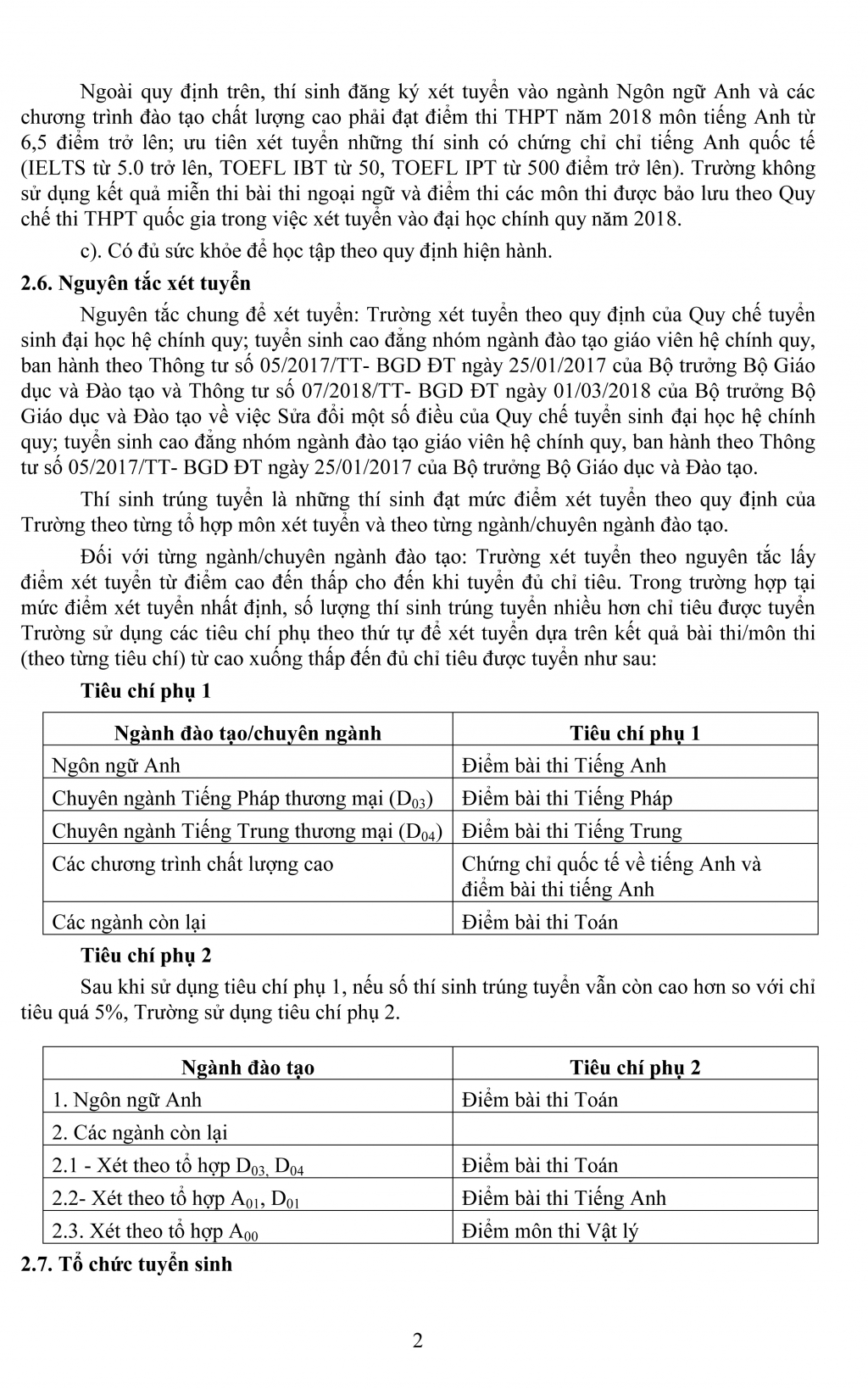 dai hoc thuong mai tuyen sinh 3800 chi tieu trong nam 2018