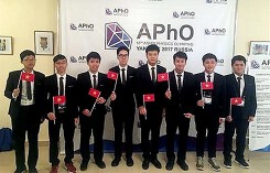 7/8 học sinh Việt Nam đạt giải Olympic Vật lí Châu Á năm 2017