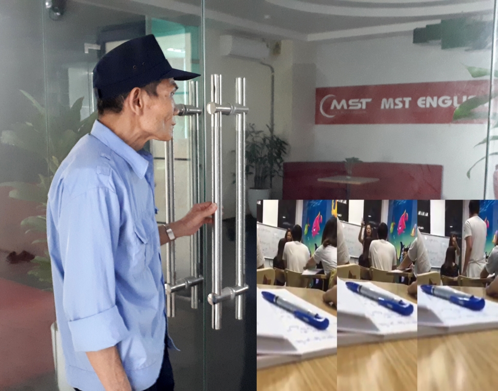 giao vien tieng anh chui hoc vien la con lon moi cung cap duoc bang ke toan