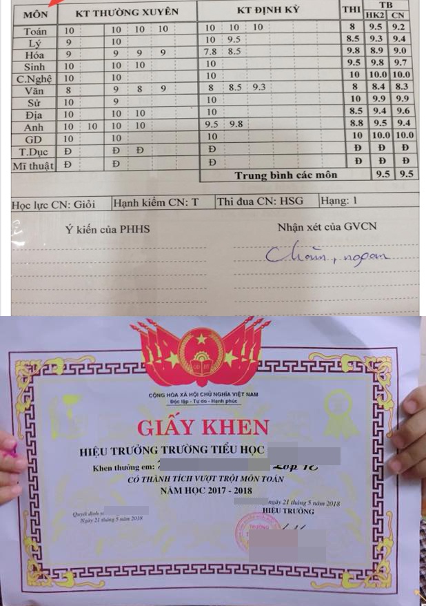 khoe bang diem cua con neu bang luong cua minh bi dua len mang thi bo me nghi sao