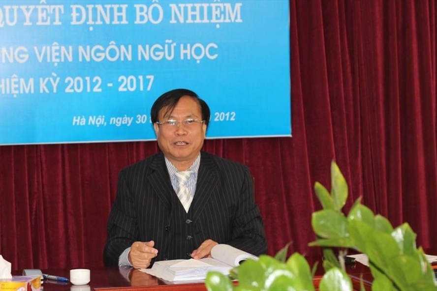 chua ket luan duoc nghi van dao van cua gs ton hoi dong gs nganh ngon ngu xin gia han bao cao