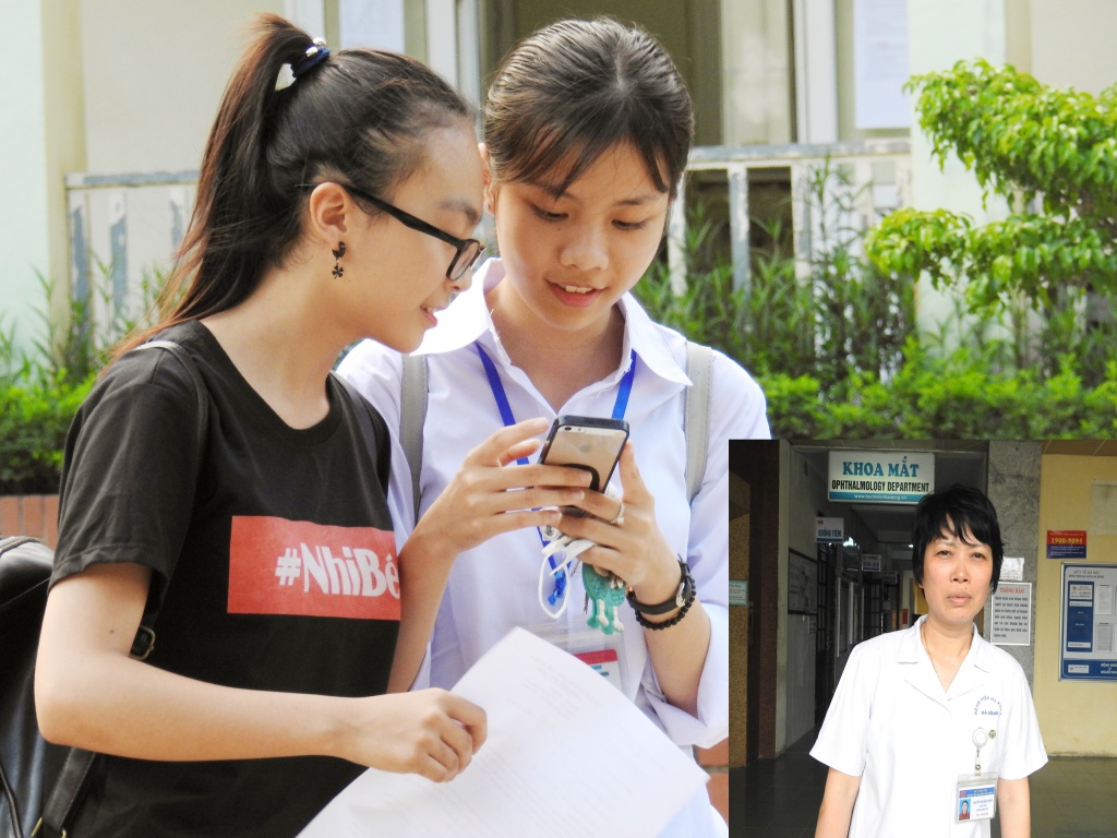 can ngay thi thpt quoc gia lam sao de bao ve suc khoe doi mat cho si tu khi on luyen