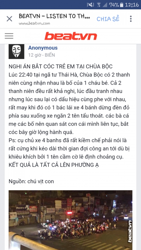 thuc hu chuyen bat coc tre em giua pho ha noi