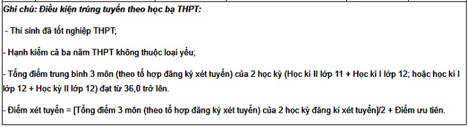 diem chuan 2018 cua cac khoatruong thuoc dai hoc thai nguyen chinh xac nhat