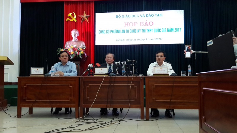 thi thpt quoc gia 2017 mon toan thi trac nghiem hoan toan