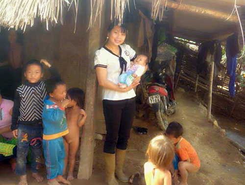 co giao mam non roi thanh pho len day hoc o vung bien