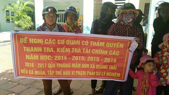 se lam ro nhung khoan phu huynh cho rang truong lam thu