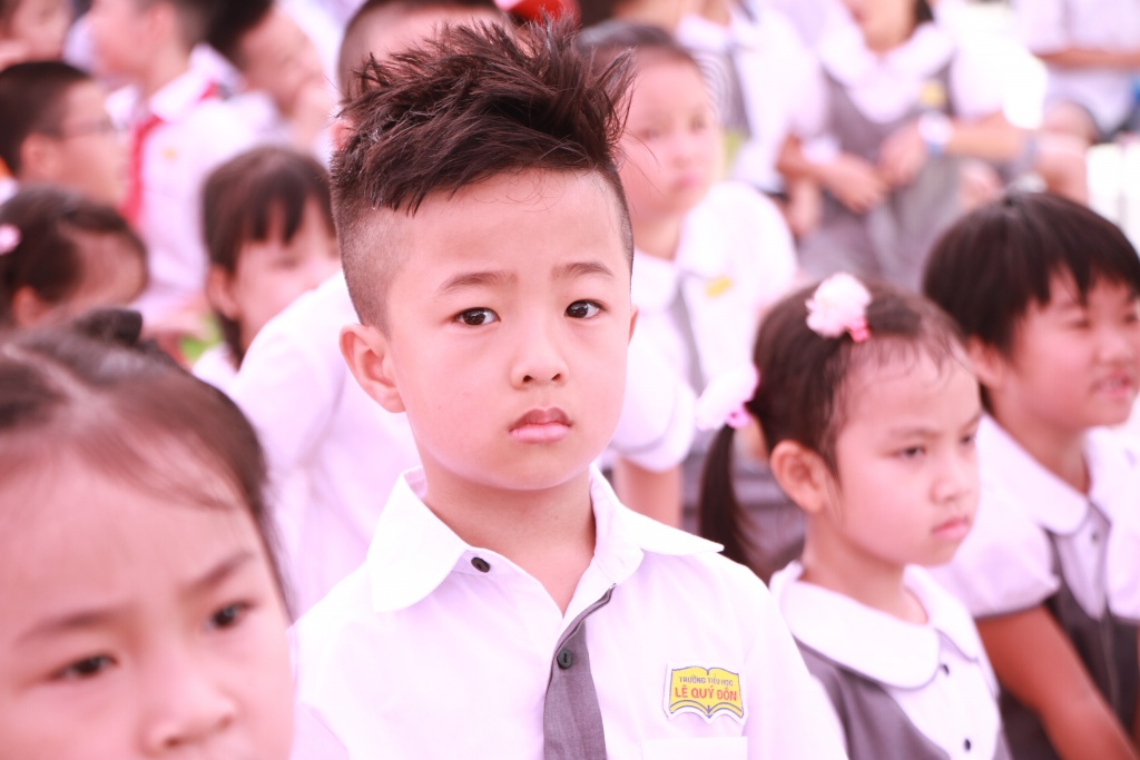 co giao day tre lop 1 mong cac em tu tin hon phu huynh tin tuong va dong hanh voi nha truong