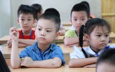 Dân số tăng nhanh, học sinh quá đông, Tiểu học Chu Văn An đau đầu lên lịch cho trẻ học cả cuối tuần
