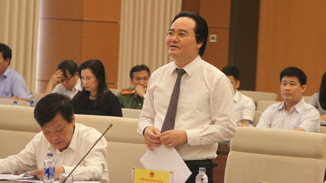 Bộ trưởng GD-ĐT: Thi THPT quốc gia sẽ không phục vụ mục tiêu '2 trong 1' bo truong gd dt thi thpt quoc gia se khong phuc vu muc tieu 2 trong 1
