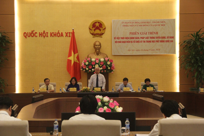 Bộ trưởng GD-ĐT: Thi THPT quốc gia sẽ không phục vụ mục tiêu '2 trong 1' bo truong gd dt thi thpt quoc gia se khong phuc vu muc tieu 2 trong 1