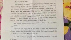 Bác chủ trọ tặng tiền mua kẹo cho nữ sinh nhân ngày 20/10