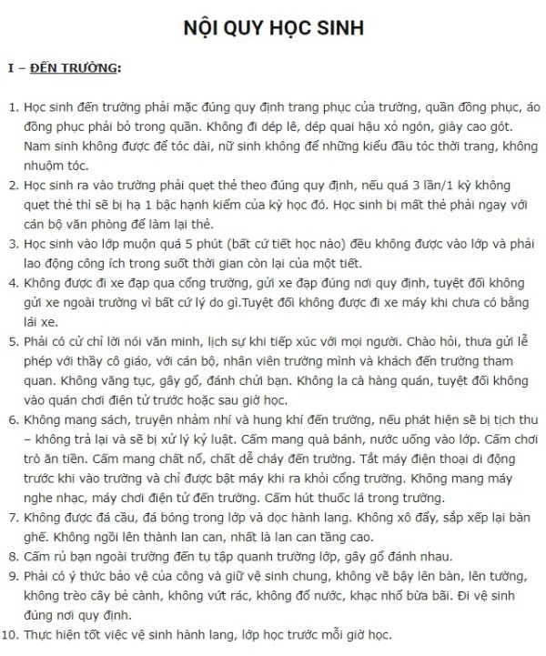 truong thuong hieu duoc duoi hoc sinh chua ngoan