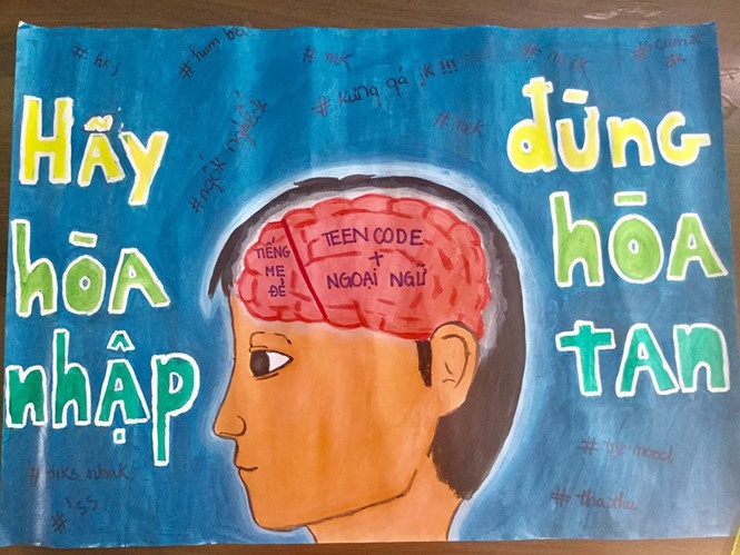 'Dùng tiếng Việt có quá xì tin?' dung tieng viet co qua xi tin