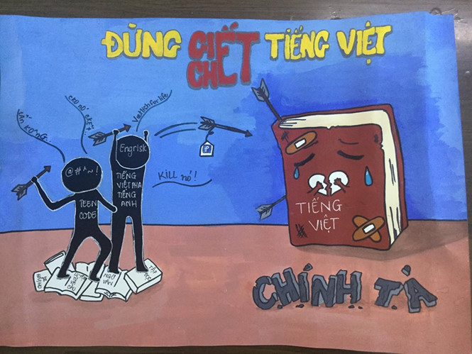 'Dùng tiếng Việt có quá xì tin?' dung tieng viet co qua xi tin
