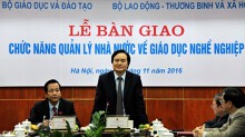 Hơn 500 trường CĐ, TCCN chính thức về Bộ Lao động