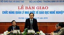 Hơn 500 trường CĐ, TCCN chính thức về Bộ Lao động