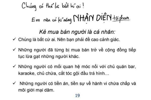 nu sinh lang son lam so tay nhan dien toi pham buon ban nguoi
