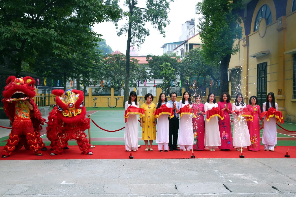 Trường THPT Phan Đình Phùng 'thay áo mới' chuẩn bị bước sang tuổi 45 truong thpt phan dinh phung thay ao moi chuan bi buoc sang tuoi 45