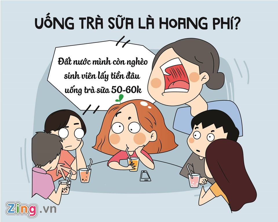 an com 2000 lai grab uong tra sua bi len an sinh vien gio kho qua