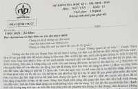 day song dua sao bong da vao de thi