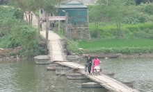 Hà Nam: Hiểm họa từ 2 cây cầu ngang dân sinh trong mùa mưa bão